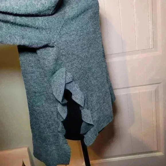 Zara woman's basic collection green medium sweater - Picture 4 of 12